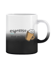 Puodelis espresso hot milk